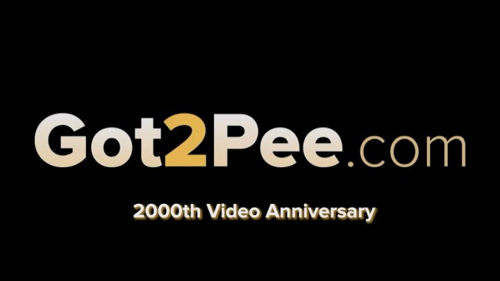 Pee Video 2000th Video Compilation