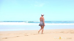 Big Tits On The Beach screen cap #20