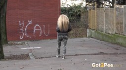 Blonde in Public screen cap #27