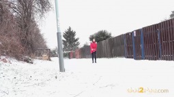 Gushing In The Snow screen cap #1