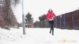 Gushing In The Snow screen cap #4