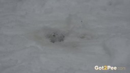 Squatting in the Snow screen cap #18